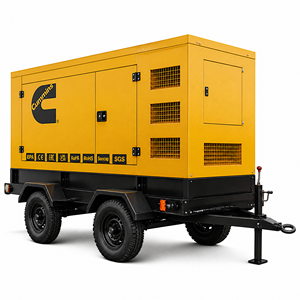 Generador Diésel Insonorizado de 20kvA, 40kvA, 60kvA, Marca Isuzu Cummins, Trifásico, Refrigerado por Agua, con ATS, Bajo Nivel de Ruido - Product Image 5
