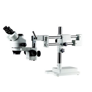 Microscopio Estereoscópico Trinocular con Zoom de Doble Brazo 7X-45X, <span class=keywords><strong>Precio</strong></span> de Estereoscopio, <span class=keywords><strong>Lentes</strong></span> Estereoscópicas, Estereoscopio Digital para Fotos - Product Image 4