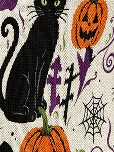 <span class=keywords><strong>Pull</strong></span> en tricot pour <span class=keywords><strong>femme</strong></span> à col en V, imprimé chat <span class=keywords><strong>noir</strong></span>, citrouille et fantôme pour Halloween, décontracté, pour tous les jours et les fêtes, personnalisation possible - Product Image 5