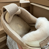 Bottes de neige pour femme MEL, qualité 1:1, respirantes, décontractées, chaudes, avec fourrure épaisse, respirabilité optimale, bottines d'hiver