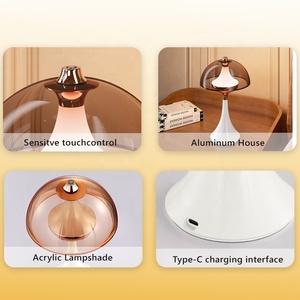 Thiết kế hiện đại điều khiển cảm ứng đèn cạnh giường ngủ trang trí nội thất 3 cấp độ mờ khách sạn phòng ngủ đèn cạnh giường ngủ cho bảng - Product Image 2