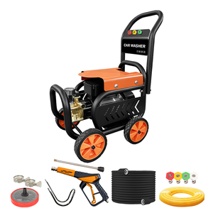Lavadora de Autos Compacta de Alta Presión, Equipada con Ruedas para Fácil Movilidad, Lavadora de Autos con Chorro de Agua a Alta Presión Djq - Product Image 2