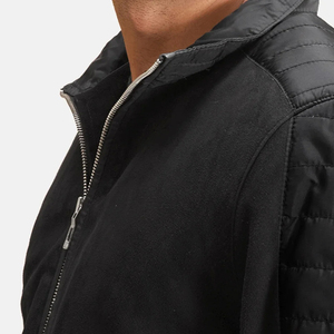 Fashionable Latest Style Winter <b>Leather</b> <b>Jacket</b> For Men Street Style Cheap Price Cowhide Zipper <b>Suede</b> <b>Leather</b> <b>Jacket</b> - Product Image 6