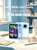 Mainan AI untuk Anak-anak Kamera Pengenal Objek AI Menggambar Kamera Anak-anak Android Konversasi Interaktif.
