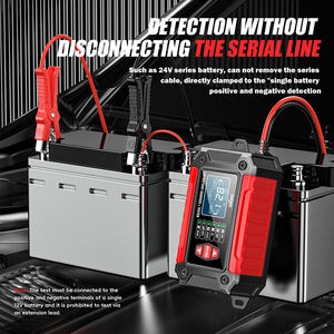 Carspa motosiklet araba pil şarj cihazı pil test cihazı darbe onarım 12 volt lifepo4 kurşun asit akü analizörü - Product Image 5