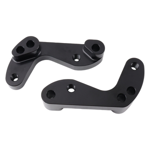 Caliper Bracket Adapter to Suit 350Z G35 Brembo Rotors for Nissan S13 S14 <b>S15</b> 240SX <b>Silvia</b> Brake Conversion Bracket FDJ-216-BK - Product Image 4