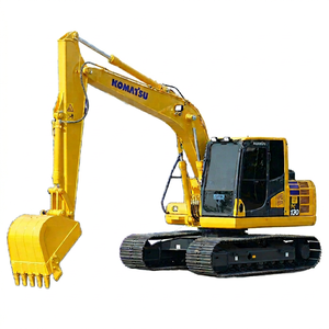 Excavadora de cadenas Komatsu PC130 usada, excavadora hidráulica de tamaño mediano, equipo de construcción de 13 toneladas - Product Image 1