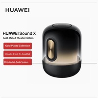Pour Sound X Nouveau Haut-Parleur Intelligent Doré Brillant à Commande Vocale pour Système Audio Sans Fil pour Son Surround