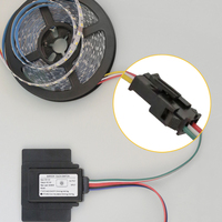 Personnalisation haut de gamme 12V 5A 60W Variateur CCT intelligent capacitif à trois couleurs réglables avec dégivreur et interrupteur tactile à un bouton pour