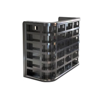Écran LED DJ pliable et mobile pour festivals de musique, avec façade de station, haute luminosité, 3D, pour clubs et discothèques, prix de livraison Europe abordable.