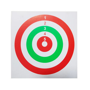 Kit de cibles en acier 14 x 14 personnalisé en usine pour tir à l'arbalète, avec cibles en acier et plumes en plastique pour l'entraînement au stand de tir - Product Image 4