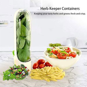 1 Pc Vegetable Preserving Bottle Herbal Preserving Herb <b>Storage</b> Bottle Home <b>Kitchen</b> Gadget Fresh for Storing <b>Kitchen</b> Supplies - Product Image 4