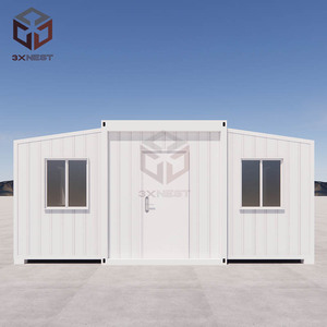 Maisons conteneurs extensibles modèle 20FT, structure moderne pliable, appartement extérieur, atelier, <span class=keywords><strong>studio</strong></span> - Product Image 4