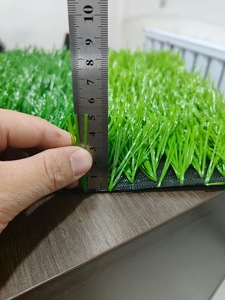 Chứng Nhận 50Mm Nhân Tạo Bóng Đá Bóng Đá Turf Thân Thiện Với Môi Bền Thể Thao Vườn Cỏ Thảm 40Mm Tổng Hợp Pasto Deportivo PP - Product Image 3