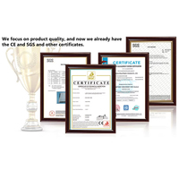 Support promotionnel A4 en acrylique transparent pour affichage de bureau, présentoir simple page pour dépliants, brochures, magazines, journaux, catalogues