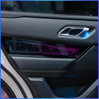Éclairage d'ambiance complet TMPRO pour voiture, 64 couleurs, contrôlable par application, pour Land Rover Range Rover Velar L560 2017-2025, pièces de rénovation intérieure