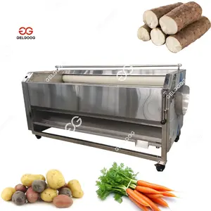 Popular Suppliers Vegetable Carrot Brush Washing Cleaning Machine Potatoes Washer Machine