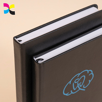 Vente directe d'usine Carnet de notes à couverture rigide personnalisé à prix Exw Classeur en cuir PU
