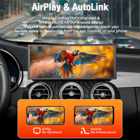 Écran multimédia Foforfor 12,3 pouces 2400*900 pour Mercedes Benz Classe C/GLC/V 2019-2021 OEM LINUX Carplay GPS DSP Autoradio