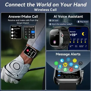 P131 2026 Nuevo Reloj Inteligente para iOS Watch Ultra2 para Mujer, 1000mAh, Pantalla Táctil AMOLED de 1.85'', Llamadas Bluetooth, Reloj Inteligente de Moda para Dama - Product Image 4