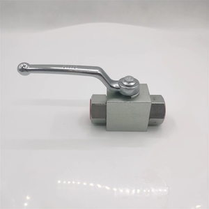 ราคาดี วาล์วควบคุมการไหลแบบแมนนวล ไฮดรอลิก บอลคาร์บอนสตีลคุณภาพสูง - Product Image 3