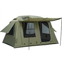 Tente de camping gonflable 8 personnes, grande famille, ouverture rapide automatique, imperméable, une chambre, installation facile, 4 saisons, Oxford Air