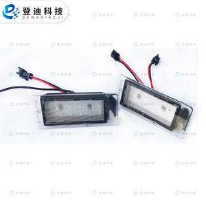 Luz LED para matrícula de Dengdi Technology, 6000K, blanca, para Opel, pieza de repuesto para coches europeos, PZ056 - Product Image 2