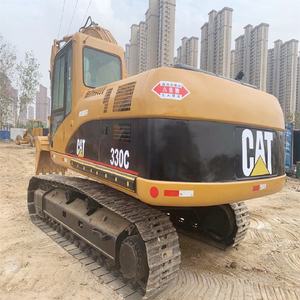 Excavatrice sur chenilles CAT 330C d'occasion, d'origine japonaise, 2000-4000 heures de fonctionnement, avec 6 mois de garantie pour le travail - Product Image 3