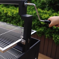 Chariot de camping en plein air Barbecue en plein air Grill Heavy Duty Santa Maria Charcoal Bbq Grill