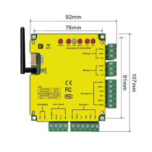 Scheda di Controllo Accessi WIFI Tuya con Alimentatore per Uso Interno, Controllo Remoto Tramite App Mobile, Accesso Wireless alle Porte - Product Image 5
