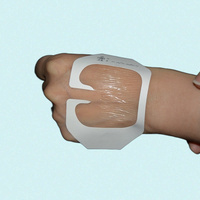 Pansement de fixation de canule IV d'adhésif stérile de consommables médicaux Offre Spéciale pansement auto-adhésif transparent
