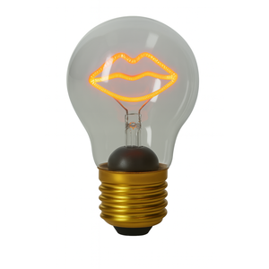 Ampoule LED décorative en verre, culot E26, filament, équivalent 40W, lumière chaude, pour intérieur et extérieur - Product Image 1