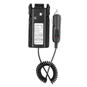 Baofeng เครื่องชาร์จในรถ12V สำหรับเครื่องรับส่งวิทยุมือถือ UV82ชุดแบตเตอรี่ UV8D BF พร้อมสายขดผลิตในประเทศจีน - Product Image 1