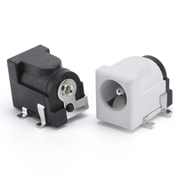 Connecteur femelle DC 12V en laiton pour montage sur circuit imprimé, modèle JT-DC-5521 0.5A, 5.5x2.1mm SMT SMD