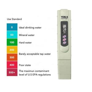एक्वेरियम के लिए पानी की शुद्धता के परीक्षण के लिए तापमान मीटर टेस्टर के साथ लागत प्रभावी TDS-3 मीटर - Product Image 3