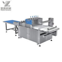 Nouvelle machine à pain plat multicouche Ying Machinery, ligne de production de Parotta, Roti, Prata, Paratha aux oignons verts, en acier inoxydable de qualité alimentaire, électrique