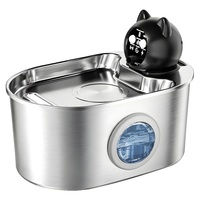 Distributeur d'eau intelligent sans fil portable OEM/ODM pour animaux de compagnie 22L, automatique pour chats et chiens avec mode minuterie et séparation eau-électricité