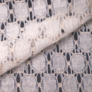 New High Quality Lightweight Cotton Multi-Color Jacquard Nylon <strong>Lace</strong> <strong>Fabric</strong> Customized Designs Knitted For Women's Wedding - Product Image 5