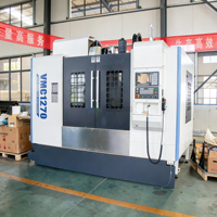 Pusat mesin vertikal CNC Tiongkok kualitas tinggi Vmc1160 dengan spindel Bt40