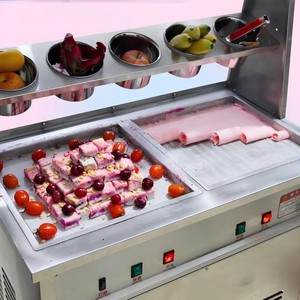 Macchina per Gelato Arrotolato al Yogurt Fritto <span class=keywords><strong>BLG</strong></span> per Produzione in Serie Economica - Product Image 5