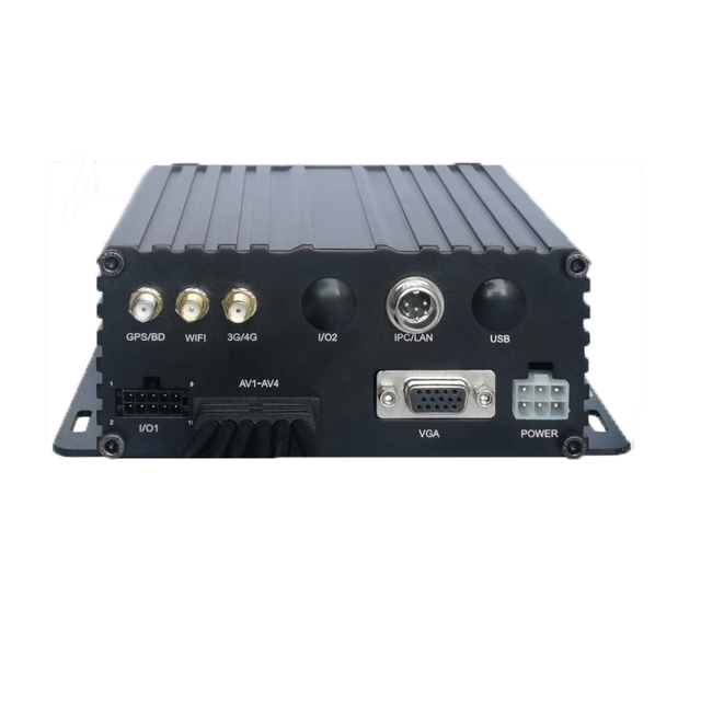 Android AI 1080P 2T Car 4CH Mobile DVR with WiFi/GPS/4G Can Detects People