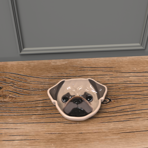 Tazón de Cerámica para Mascotas Pug, Venta al por Mayor, Personalizable, Resistente a las Manchas, Fácil de Mantener, Ecológico, Suministros para Mascotas para el Mercado Europeo y Estadounidense - Product Image 4