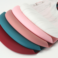 Vaisselle imperméable en Silicone pour bébé, ensemble d'alimentation pour bébé avec motif bavoirs, bol pour bébé, voyage en famille, cadeau pour nouveau-né, offre spéciale