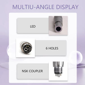Testa di connessione rapida a 6 fori per <span class=keywords><strong>Handpiece</strong></span> dentale <span class=keywords><strong>N</strong></span> <span class=keywords><strong>S</strong></span> <span class=keywords><strong>K</strong></span>-parte di ricambio in fibra ottica per una connessione e una stabilità superiori - Product Image 5