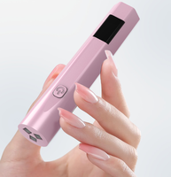 Lampe UV de poche professionnelle pour ongles, mini séchoir à LED avec affichage numérique et minuterie, rechargeable, pour le durcissement du vernis gel – Modèle Star