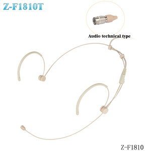 Micrófono de <span class=keywords><strong>auriculares</strong></span> profesional sobre la oreja para una comunicación clara Micrófono de <span class=keywords><strong>auriculares</strong></span> Boom ajustable con tipo Audio-Technica - Product Image 1