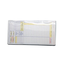 Carnet de commandes Yuanming pour serveurs de restaurants et hôtels avec pages lignées pour reçus