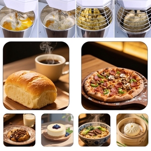 Pétrin à spirale industriel de 30 L pour boulangerie, mélangeur à pâte à pain, machine à pétrir et à mélanger pour boulangerie - Product Image 5