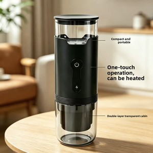 Nuova <span class=keywords><strong>Macchina</strong></span> per <span class=keywords><strong>Caffè</strong></span> Espresso Portatile Compatibile con <span class=keywords><strong>Caffè</strong></span> Macinato e <span class=keywords><strong>Capsule</strong></span> Piccole Portafiltro da 51mm - Product Image 2