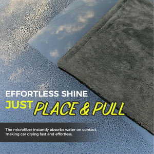 70/30ผ้าเช็ดทำความสะอาดรถไมโครไฟเบอร์1300 GSM มีน้ำมากกว่า1แกลลอน - Product Image 2